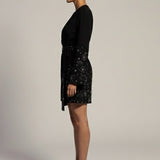 Starry Night wrap Dress