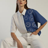 Smiley bowling shirt